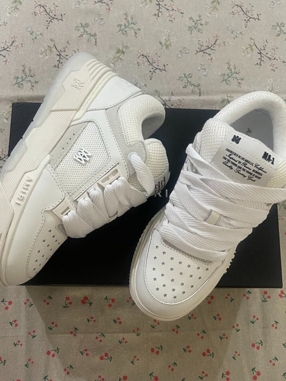 Amiri White MA-1 Sneakers
